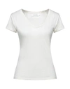 Absolut Cashmere T-shirts In Ivory