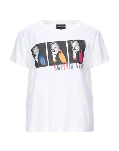 Emporio Armani T-shirts In White