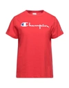 Champion T-shirts In Red