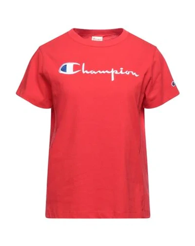 Champion T-shirts In Red