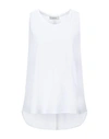 Alpha Studio Tops In White