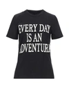 Alberta Ferretti T-shirts In Black