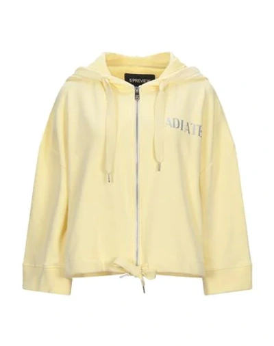 5preview Sweatshirts In Light Yellow