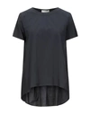 Alpha Studio T-shirts In Dark Blue