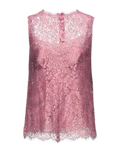 Dolce & Gabbana Tops In Pink