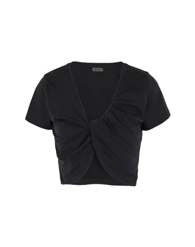 8 By Yoox T-shirts In Black