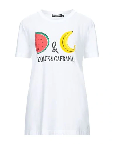 Dolce & Gabbana T-shirts In White