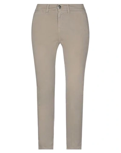 2w2m Casual Pants In Sand