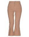 My Twin Twinset Cropped Pants In Camel