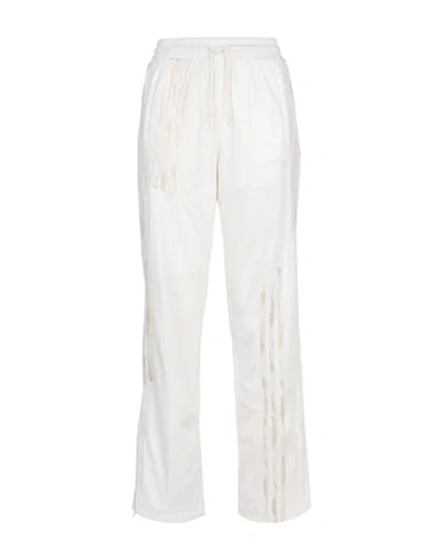 Adidas Originals By Danielle Cathari Casual Pants In Ivory