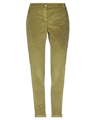 Jacob Cohёn Casual Pants In Acid Green