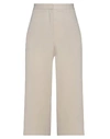 Biancoghiaccio Cropped Pants In White