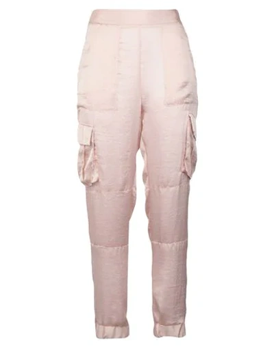 Twenty Easy By Kaos Casual Pants In Light Pink