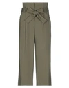 Pt Torino Casual Pants In Military Green