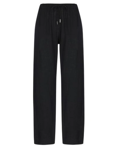 Rossopuro Casual Pants In Black