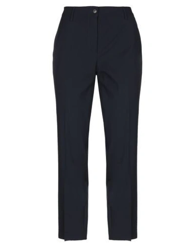 Ab Alberto Biani Casual Pants In Dark Blue