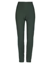 Emme By Marella Woman Pants Dark Green Size 4 Polyester, Viscose, Elastane