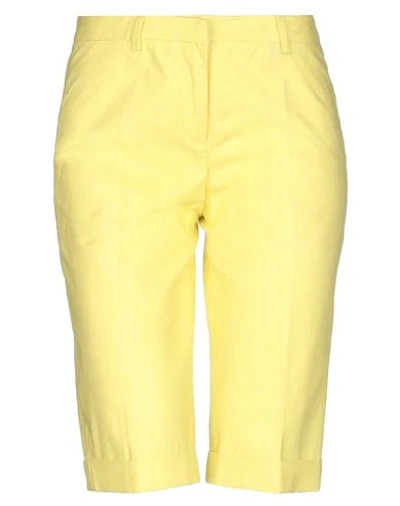 D&g Shorts & Bermuda In Yellow