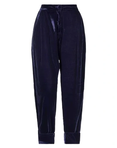 Actualee Casual Pants In Purple