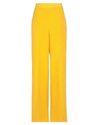 Twinset Pants In Yellow