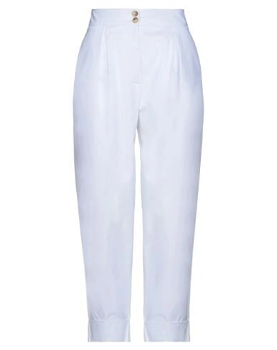 Kaos Jeans Casual Pants In White