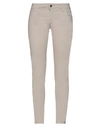 Met Jeans Woman Pants Beige Size 28 Cotton, Elastane