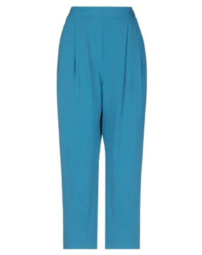 Même Road Casual Pants In Azure