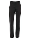 Burberry Woman Pants Black Size 4 Virgin Wool, Silk In Black