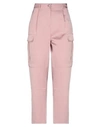 Calvin Klein Pants In Pastel Pink