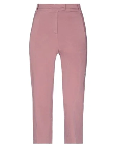 Dondup Cropped Pants In Pink