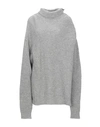 Jil Sander+ Turtlenecks In Light Grey