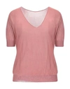 Roberto Collina Sweaters In Pink