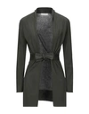 Alpha Studio Cardigans In Dark Green