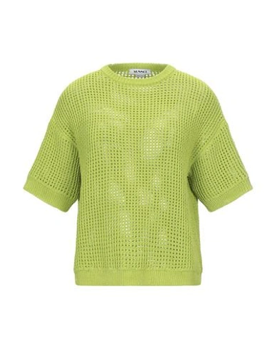 Sunnei Sweaters In Green