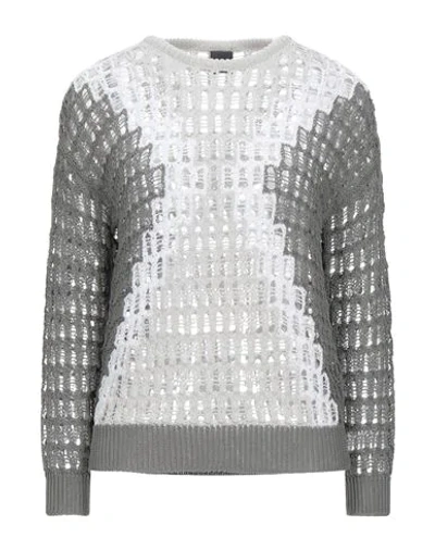 Lorena Antoniazzi Sweaters In Light Grey