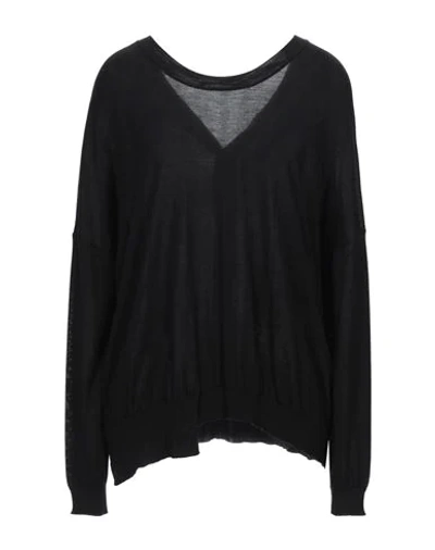 Alessia Santi Sweaters In Black