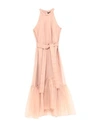 Pinko Midi Dresses In Blush