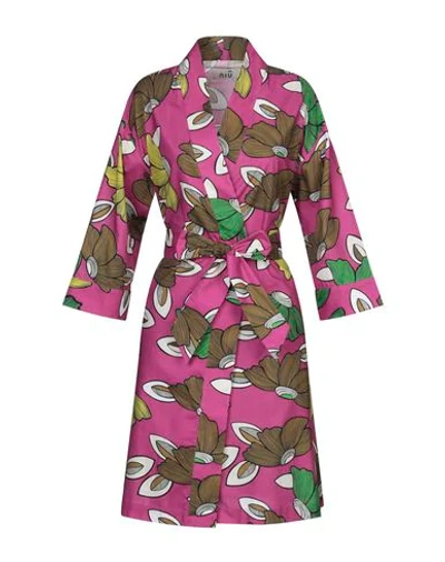 Niū Knee-length Dresses In Fuchsia