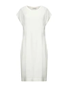 Alpha Studio Knee-length Dresses In White