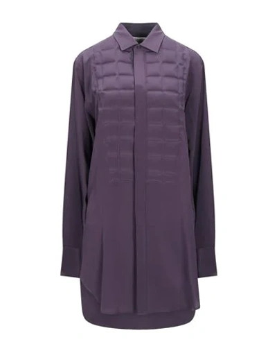 Bottega Veneta Short Dresses In Purple