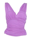 Pinko Tops In Purple