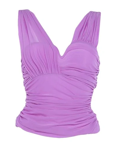 Pinko Tops In Purple