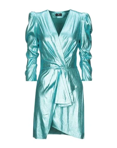 Elisabetta Franchi Short Dresses In Blue