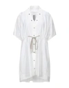Rick Owens Short Dresses In White