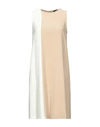 Antonelli Knee-length Dresses In Beige