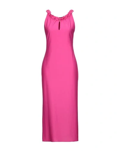 Alessandro Legora 3/4 Length Dresses In Fuchsia