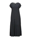 Alpha Studio 3/4 Length Dresses In Dark Blue