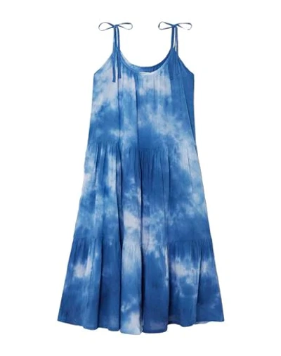 Honorine Midi Dresses In Blue