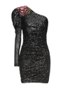 John Richmond Short Dresses In Black