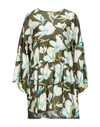 Altea Short Dresses In Military Green